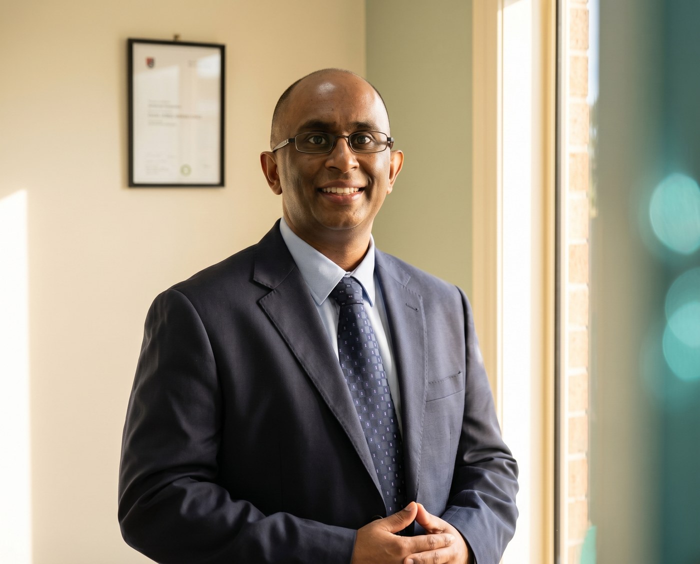 Portrait of Dr Ashok Gunawardene, FRACS